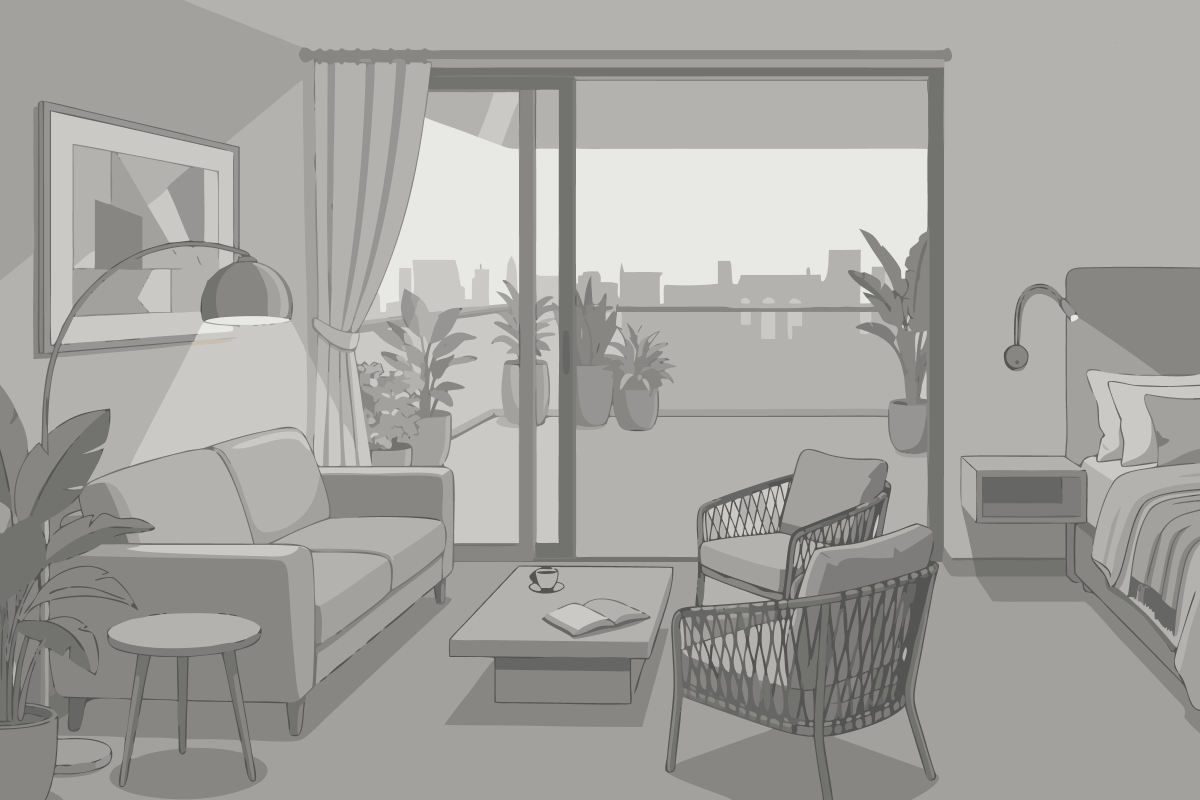 King Room with Courtyard View